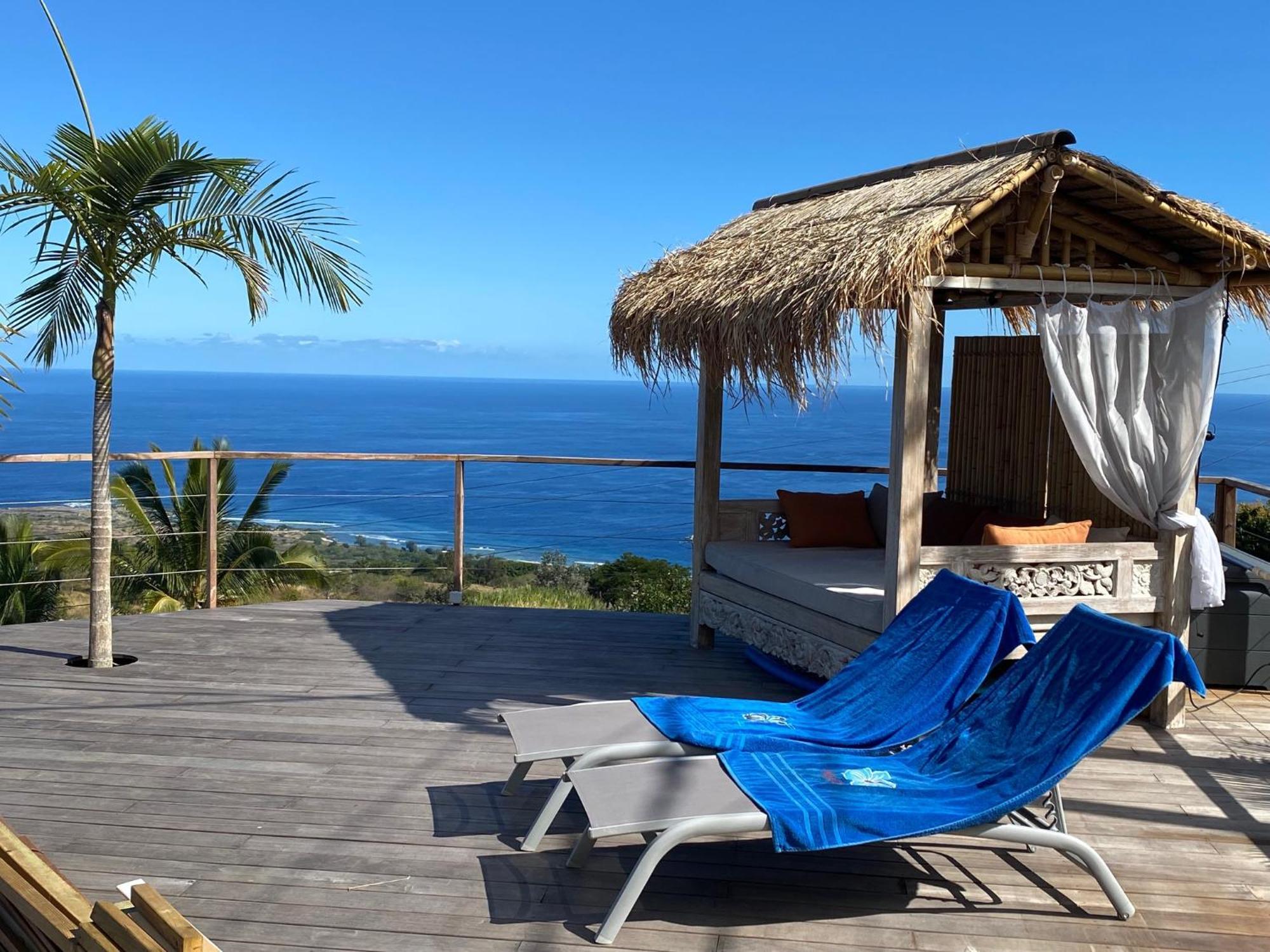 La Case Aux Oiseaux - Villa Vue Mer Exceptionnelle Saint-Leu Dış mekan fotoğraf